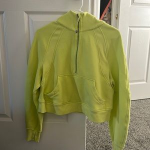 Lululemon 1/2 zip hoodie